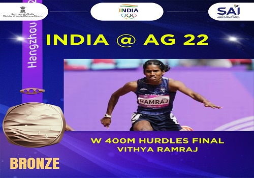 Asian Games: Vithya Ramraj wins bronze in women's 400m hurdles, fails to break PT Usha's record