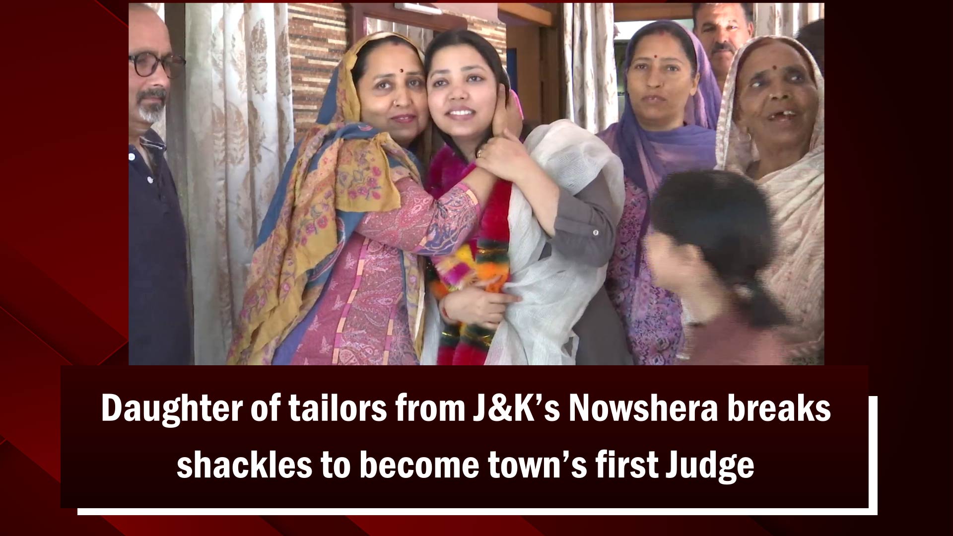 Daughter of tailors from Jammu and Kashmir`s Nowshera breaks shackles to become town`s first Judge