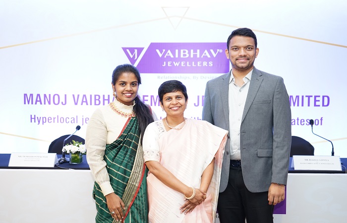 Manoj Vaibhav Gems `N` Jewellers Limited`s Initial Public Offering to open on Friday, September 22, 2023, sets the price band at ?204 to ?215 per Equity Share