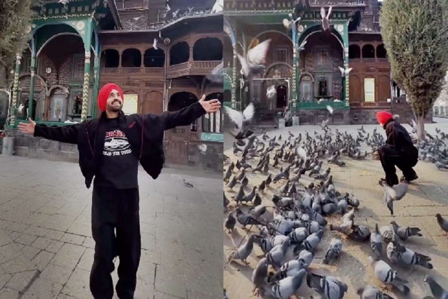 Diljit Dosanjh likens Kashmir to `sukoon`