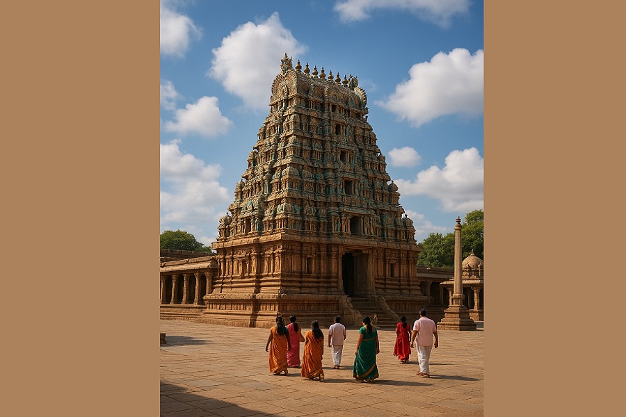 Dravidian Temple Marvels: Exploring South India`s Sacred Tourism