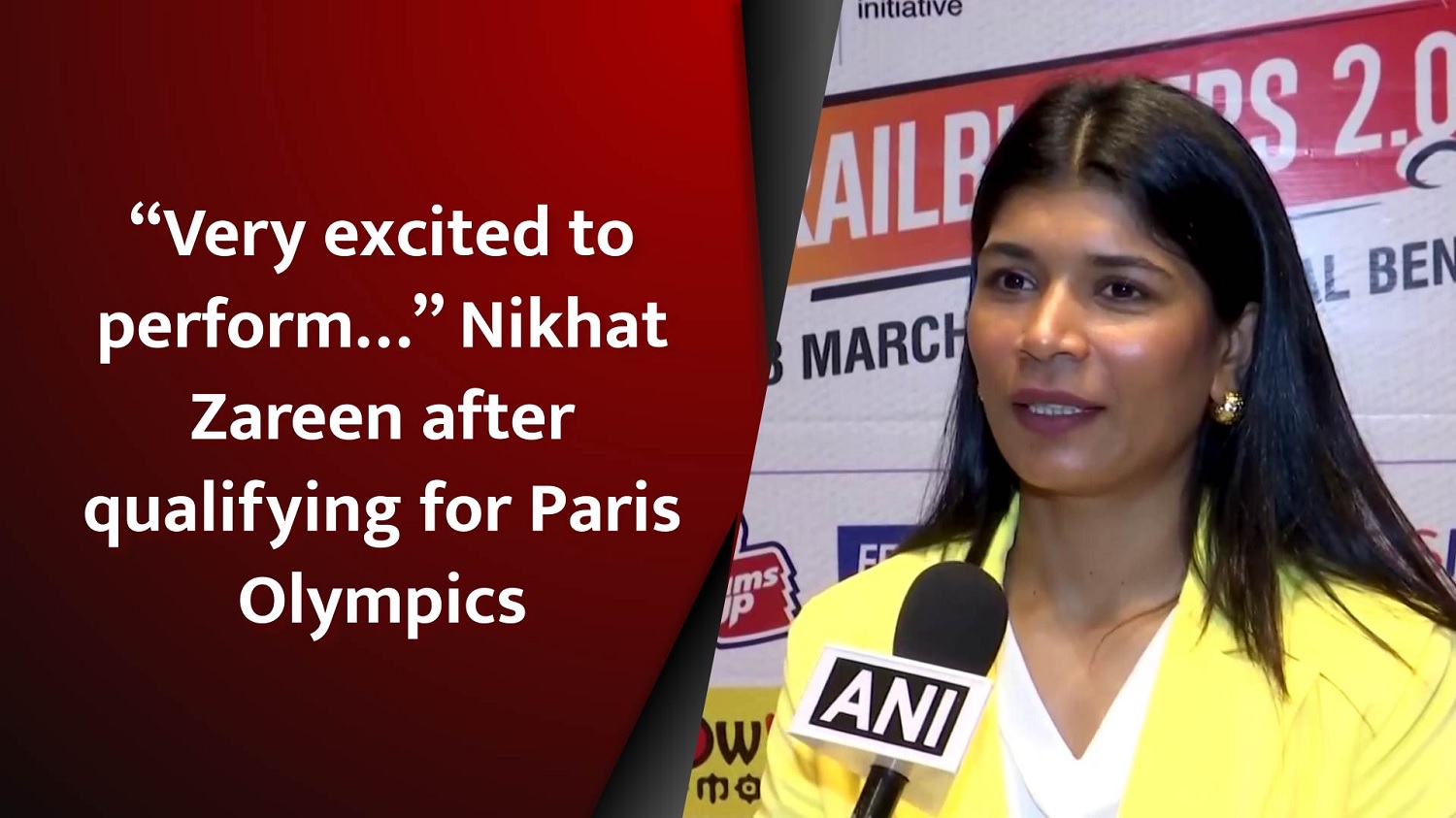 `Very excited to perform`Nikhat Zareen after qualifying for Paris Olympics