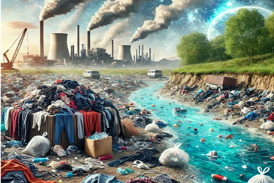 ``The Environmental Cost of Fast Fashion: Understanding Its Impact and the Path to Sustainable Style``