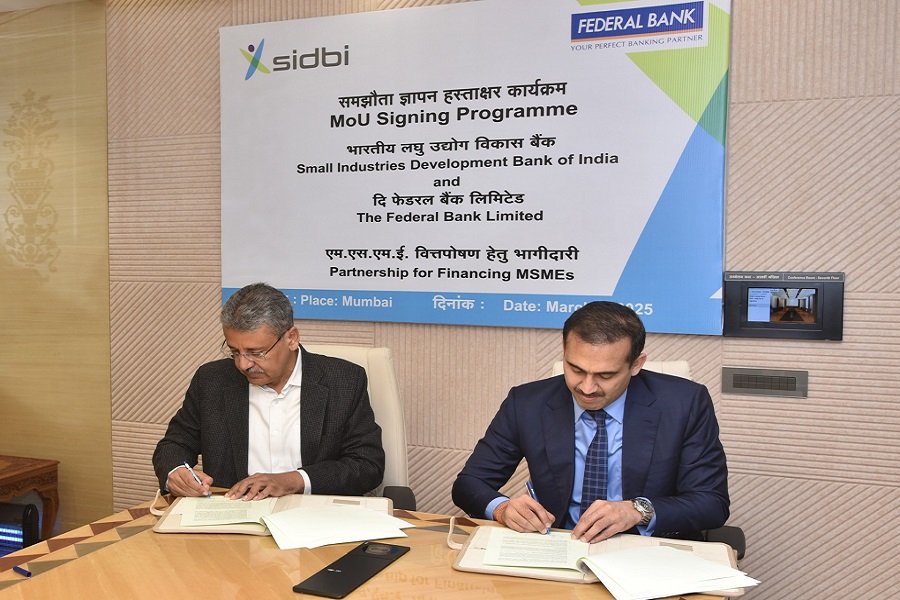 SIDBI, Federal Bank join hands to boost MSME financing