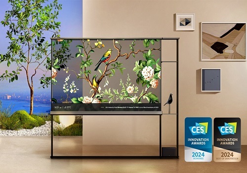 LG unveils world`s 1st wireless transparent OLED TV at CES 2024