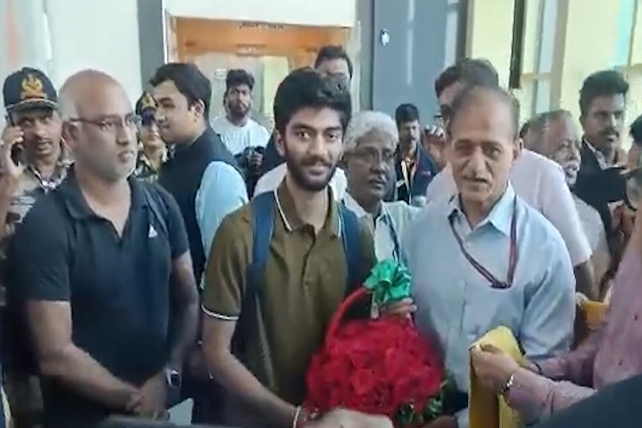 Newly-crowned World Chess Champion Gukesh gets rousing welcome in Chennai