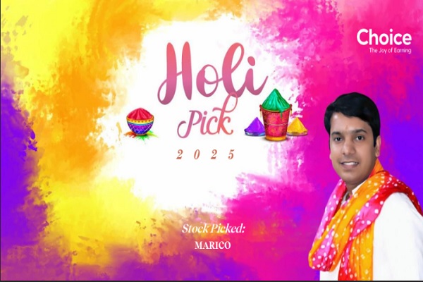 Holi Pick 2025 : Buy MARICO in Cash @ 609 Add Upto 590 TGT 700 by Choice Broking Ltd