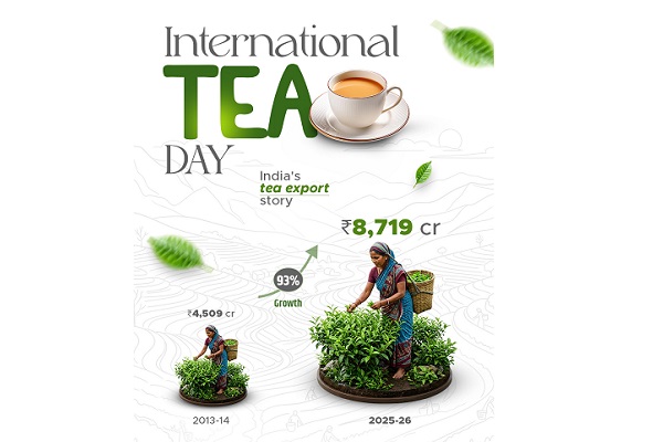 India`s tea exports surge 93 pc since FY2013-14 to Rs 8,719 crore: Piyush Goyal