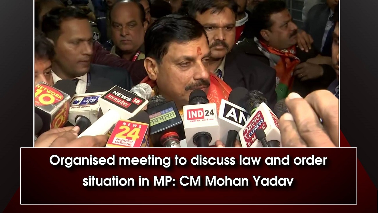 Organised meeting to discuss law and order situation in MP: CM Mohan Yadav