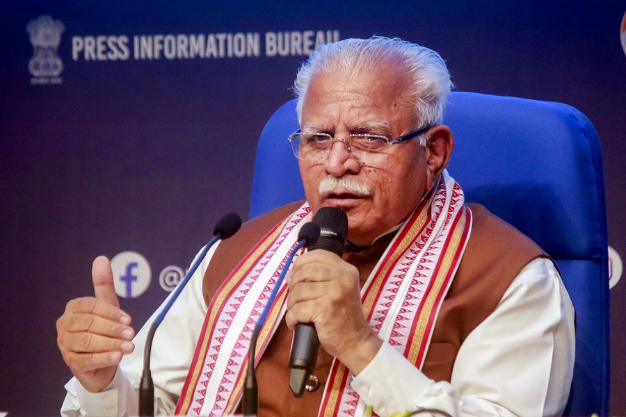 Manohar Lal khatter reviews progress of strategic nuclear power project