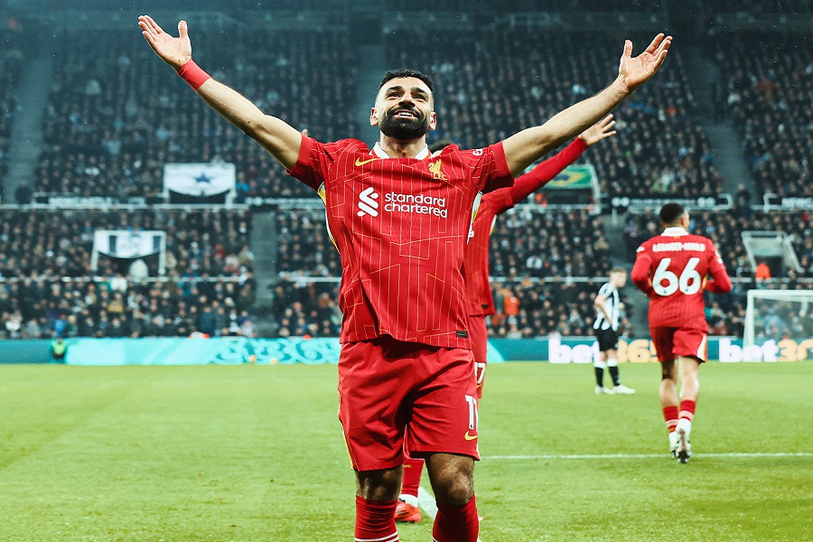 Salah sets Premier League record in Liverpool`s draw at Newcastle