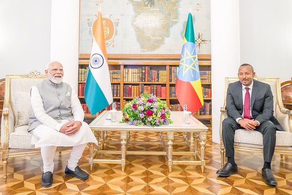PM Narendra Modi assures Ethiopia of closer bilateral trade & investment ties