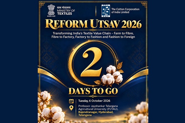 CCI to showcase technology-driven cotton procurement reforms at under Reform Utsav 2026
