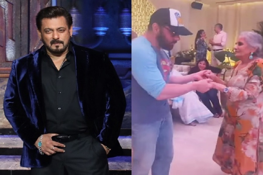 Salman shares adorable video of `Mother India`Salma Khan dancing on her birthday