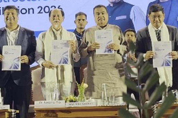 Nitin Gadkari inaugurates Northeast Infrastructure Summit in Shillong