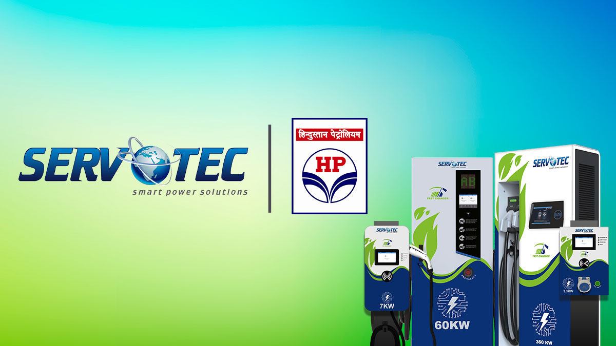 Servotech Power Systems Wins Order for 1500 DC fast  EV Chargers from HPCL and other OEMs
