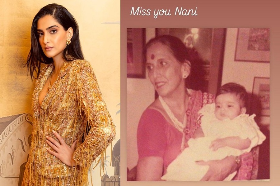 Sonam Kapoor cherishes old memories with her Nani in a rare throwback pic