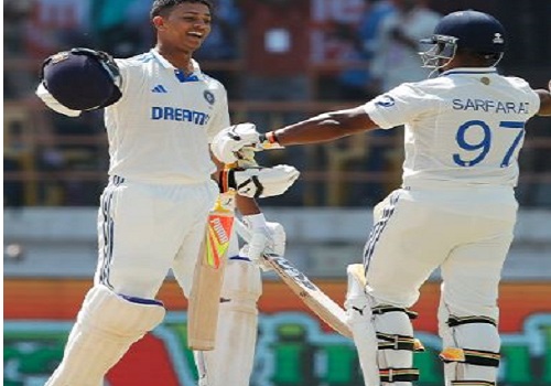 3rd Test: Jaiswal`s double ton, Sarfaraz & Gill`s fifties help India set mammoth 557-run target for England