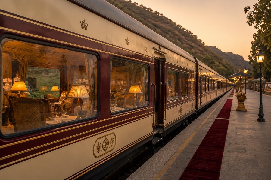 Luxury train journeys in India 