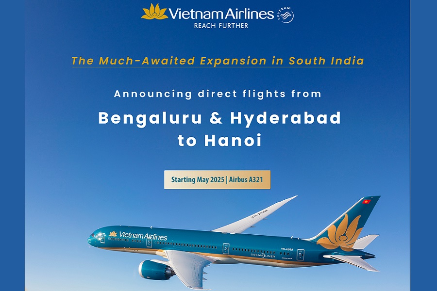  Vietnam Airlines expands India operations with new flights from Bengaluru and Hyderabad starting May 2025