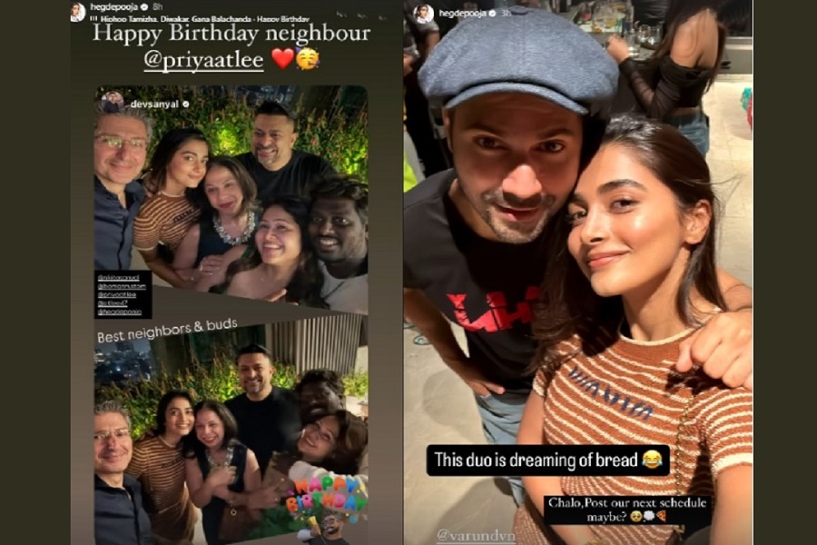 Pooja Hegde gives a peek into her camaraderie with Varun Dhawan