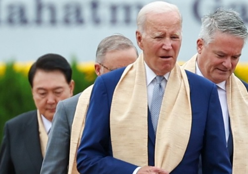 US Prez Joe Biden departs for Vietnam after attending G20 Summit