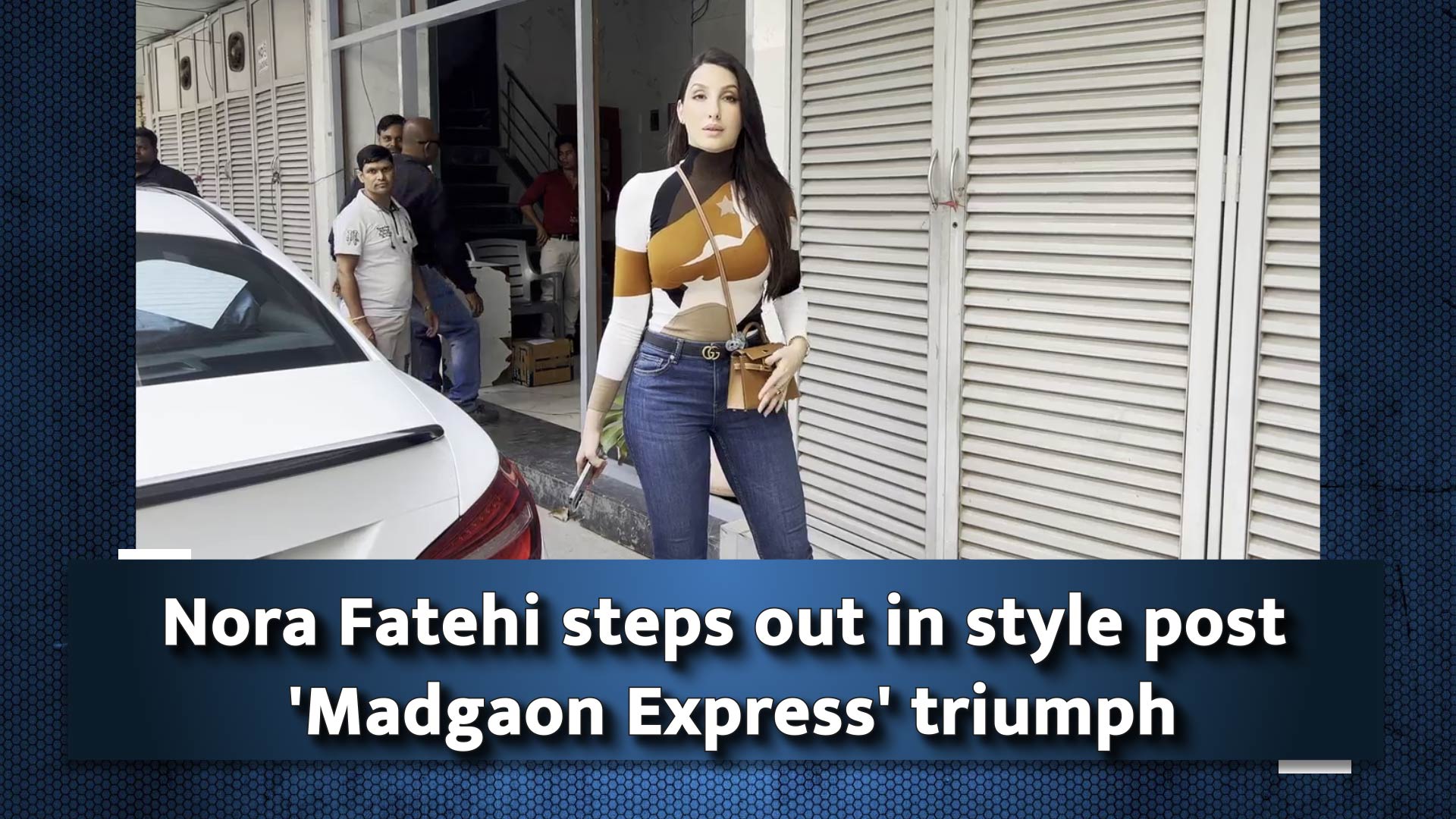 Nora Fatehi steps out in style post `Madgaon Express` triumph