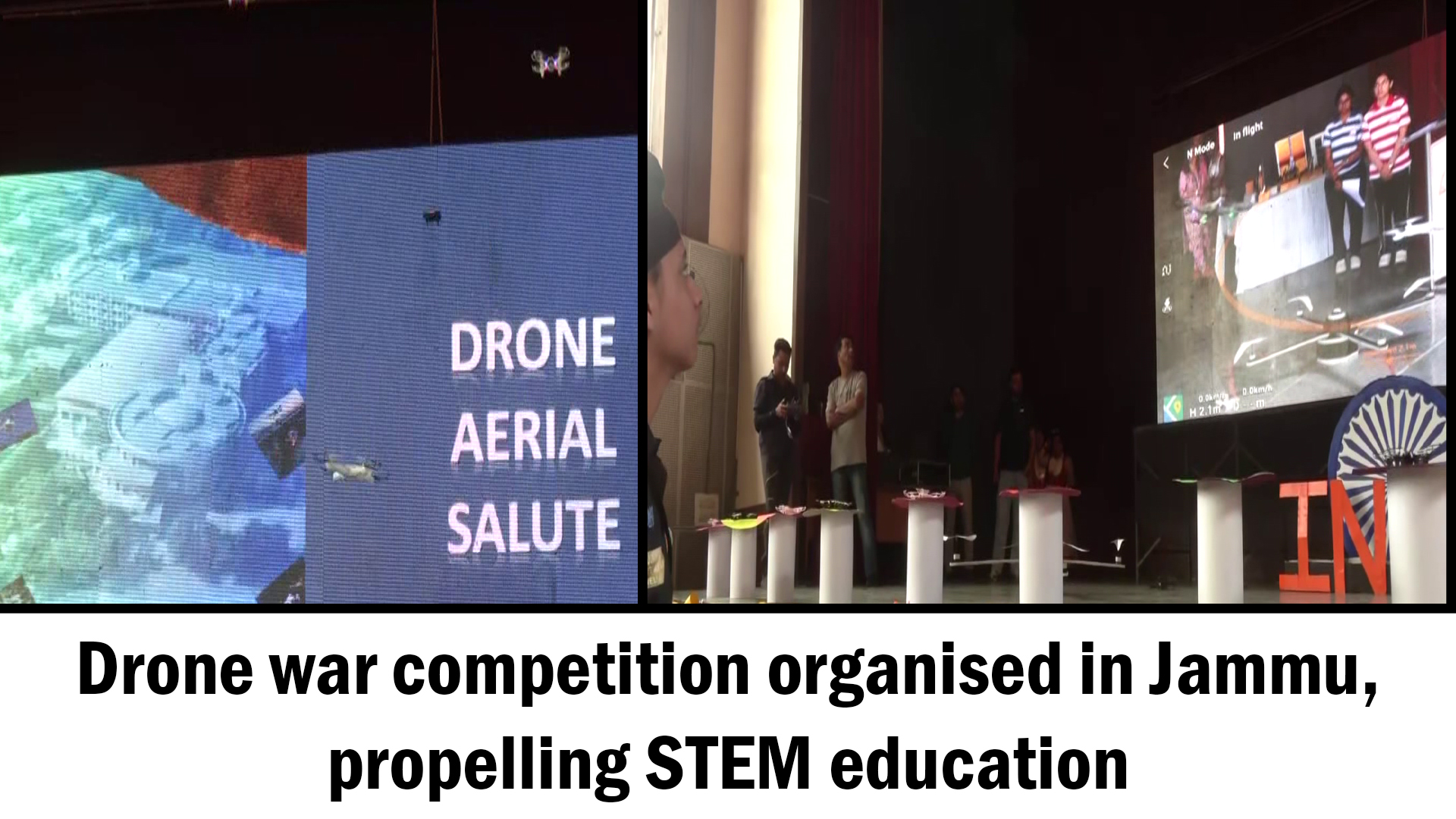 Drone war competition organised in Jammu, propelling STEM education