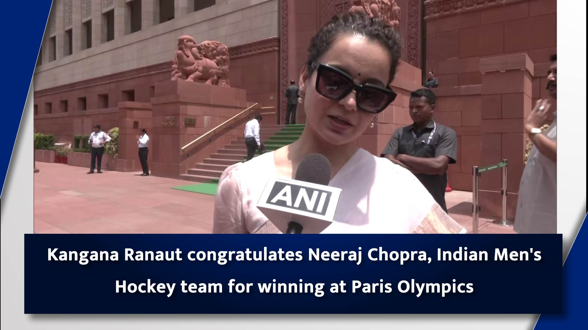 Kangana Ranaut congratulates Neeraj Chopra, Indian Men's Hockey team for winning at Paris Olympics