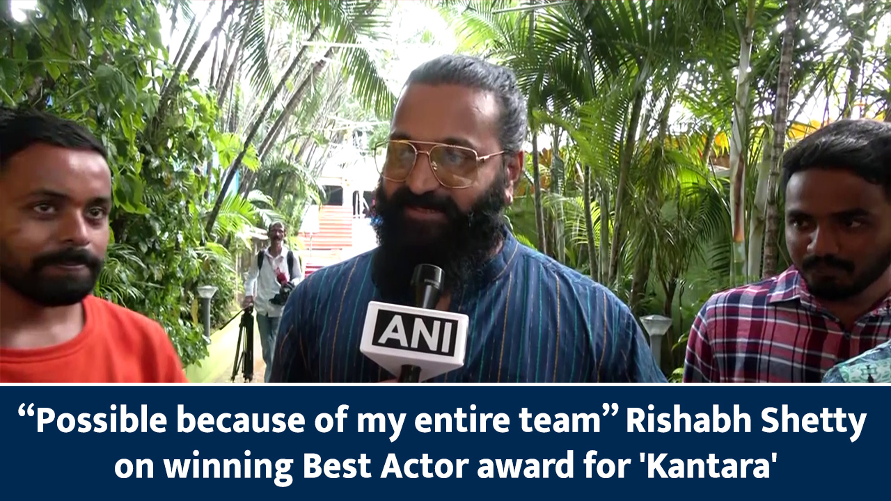 ``Possible because of my entire team`` Rishabh Shetty on winning Best Actor award for `Kantara`