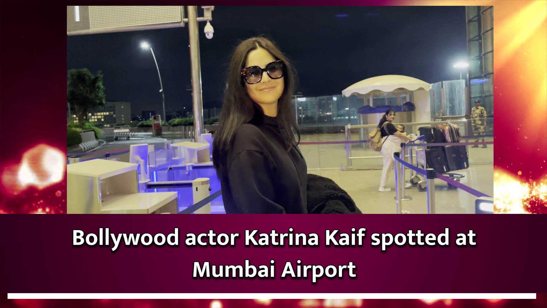 Bollywood actor Katrina Kaif spotted at Mumbai Airport