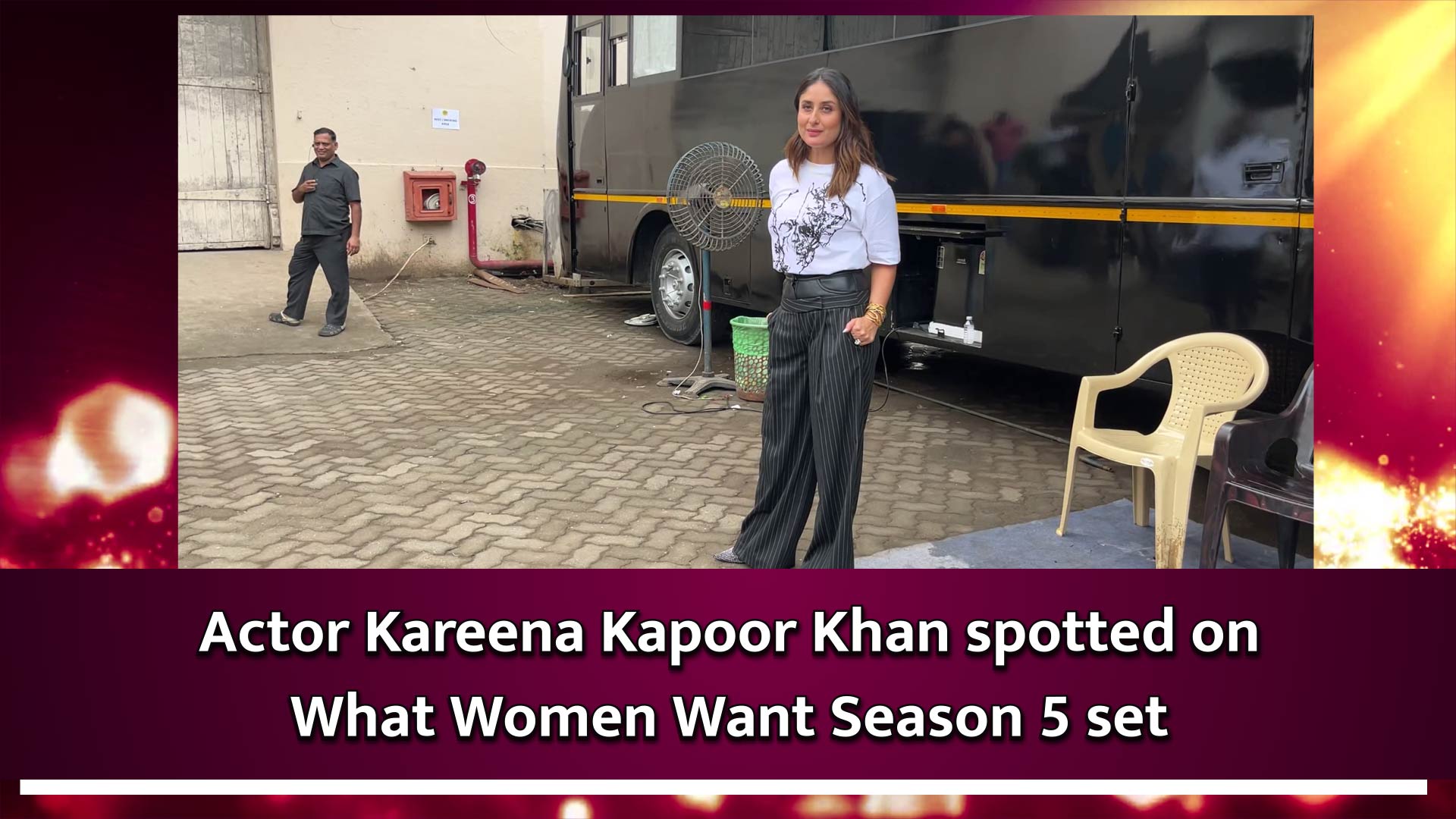 Actor Kareena Kapoor Khan spotted on What Women Want Season 5 set