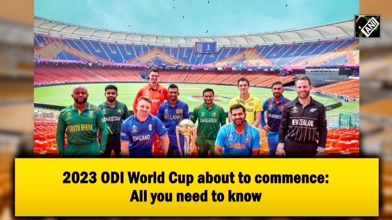 2023 ODI World Cup about to commence: All you need to know