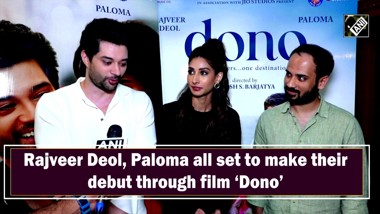 Rajveer Deol, Paloma all set to make their debut through film `Dono`