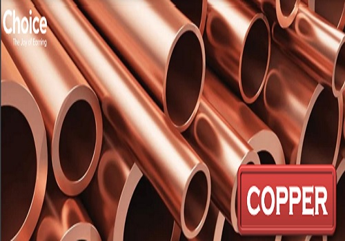 Buy COPPER - MAR @ 721, add up to 718, for the Targets of 740-755, with SL @ 709 by Choice Broking