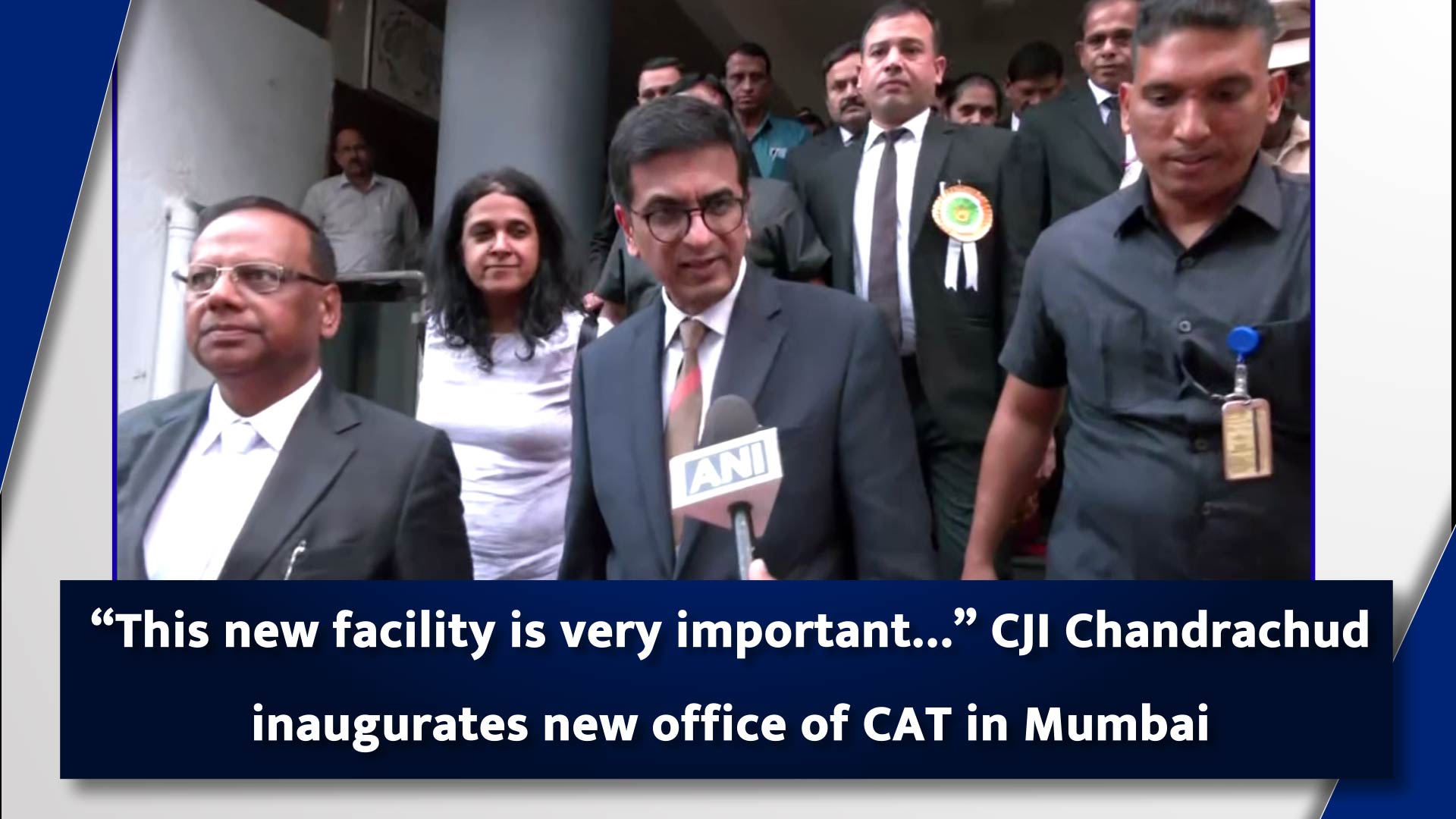 ``This new facility is very important ``CJI Chandrachud inaugurates new office of CAT in Mumbai