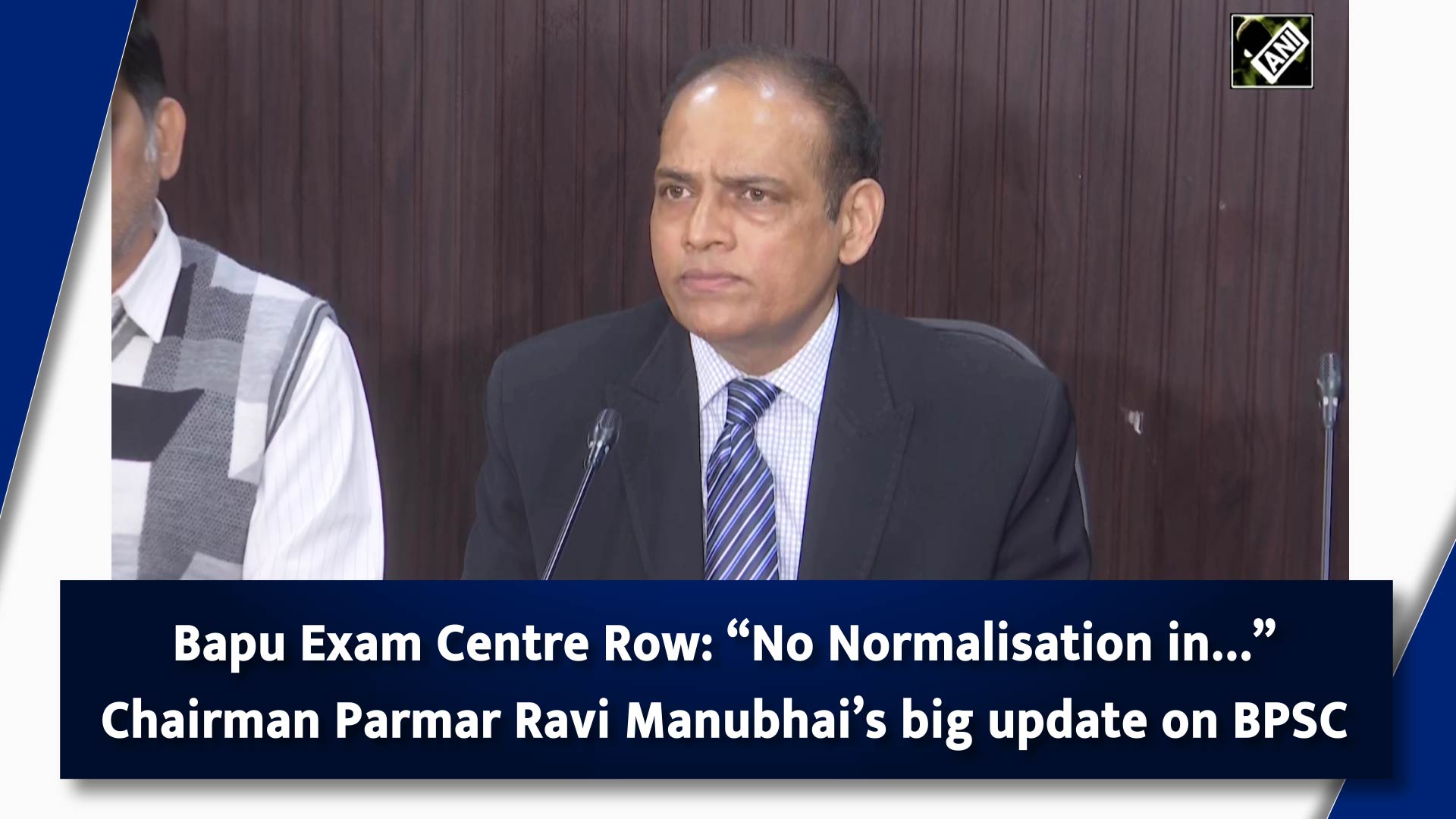 Bapu Exam Centre Row: ``No Normalisation in`` Chairman Parmar Ravi Manubhai`s big update on BPSC