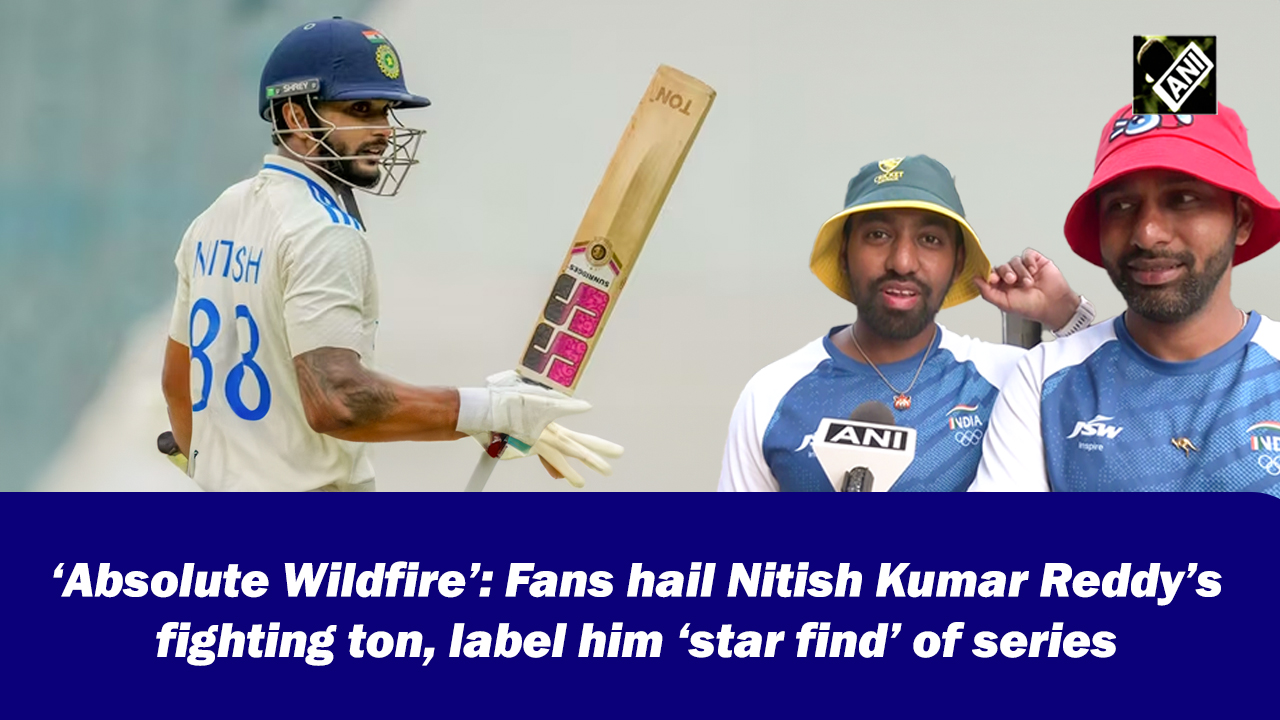 `Absolute Wildfire`: Fans hail Nitish Kumar Reddy`s fighting ton, label him `star find` of series