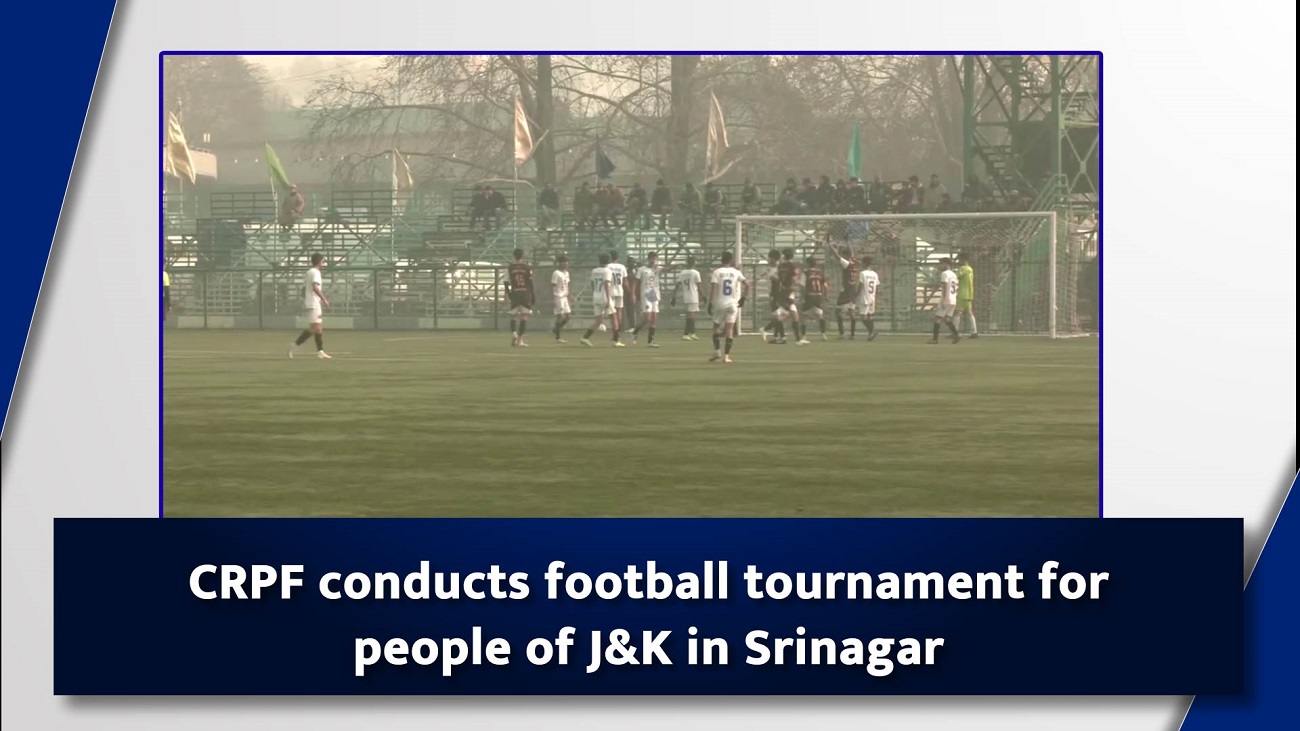 CRPF conducts football tournament for people of J&K in Srinagar