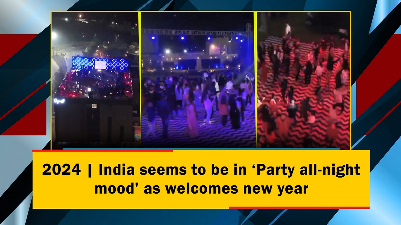 2024 | India seems to be in `Party all-night mood` as welcomes new year