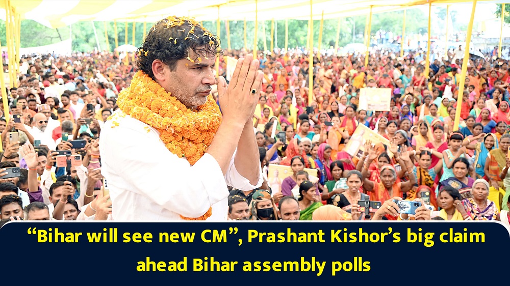 ``Bihar will see new CM``, Prashant Kishor`s big claim ahead Bihar assembly polls