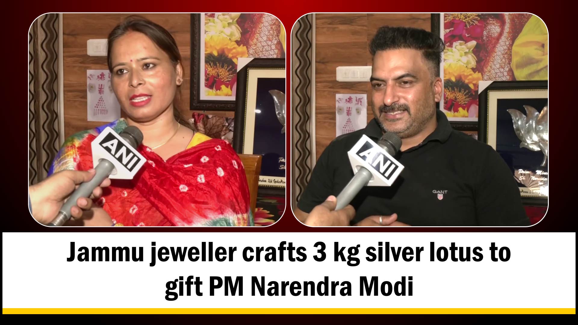 Jammu jeweller crafts 3 kg silver lotus to gift PM Narendra Modi