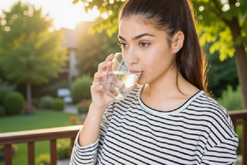 Lukewarm water detoxifies the body and reduces stomach pain during periods.