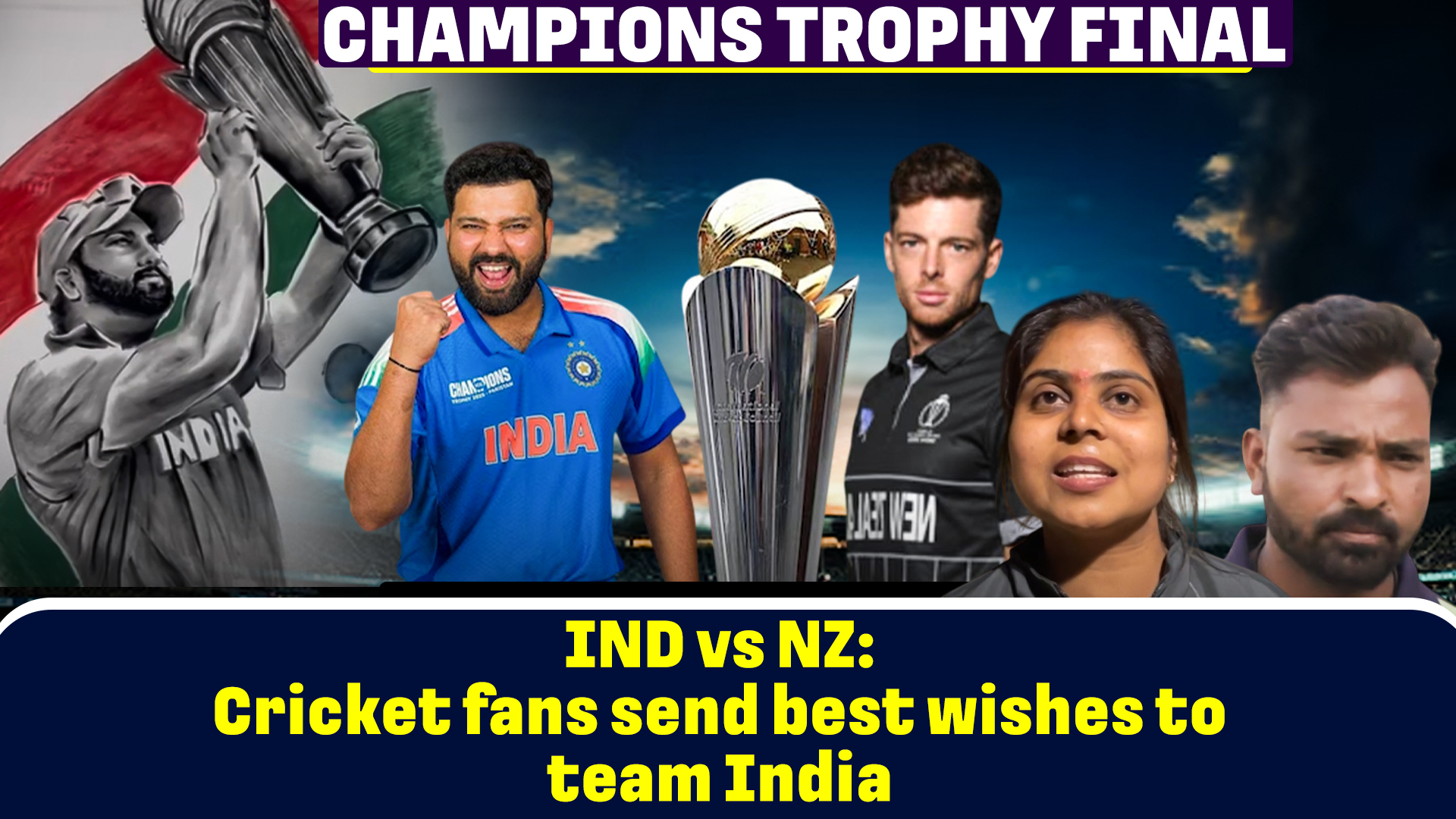 IND vs NZ: Cricket fans send best wishes to team India