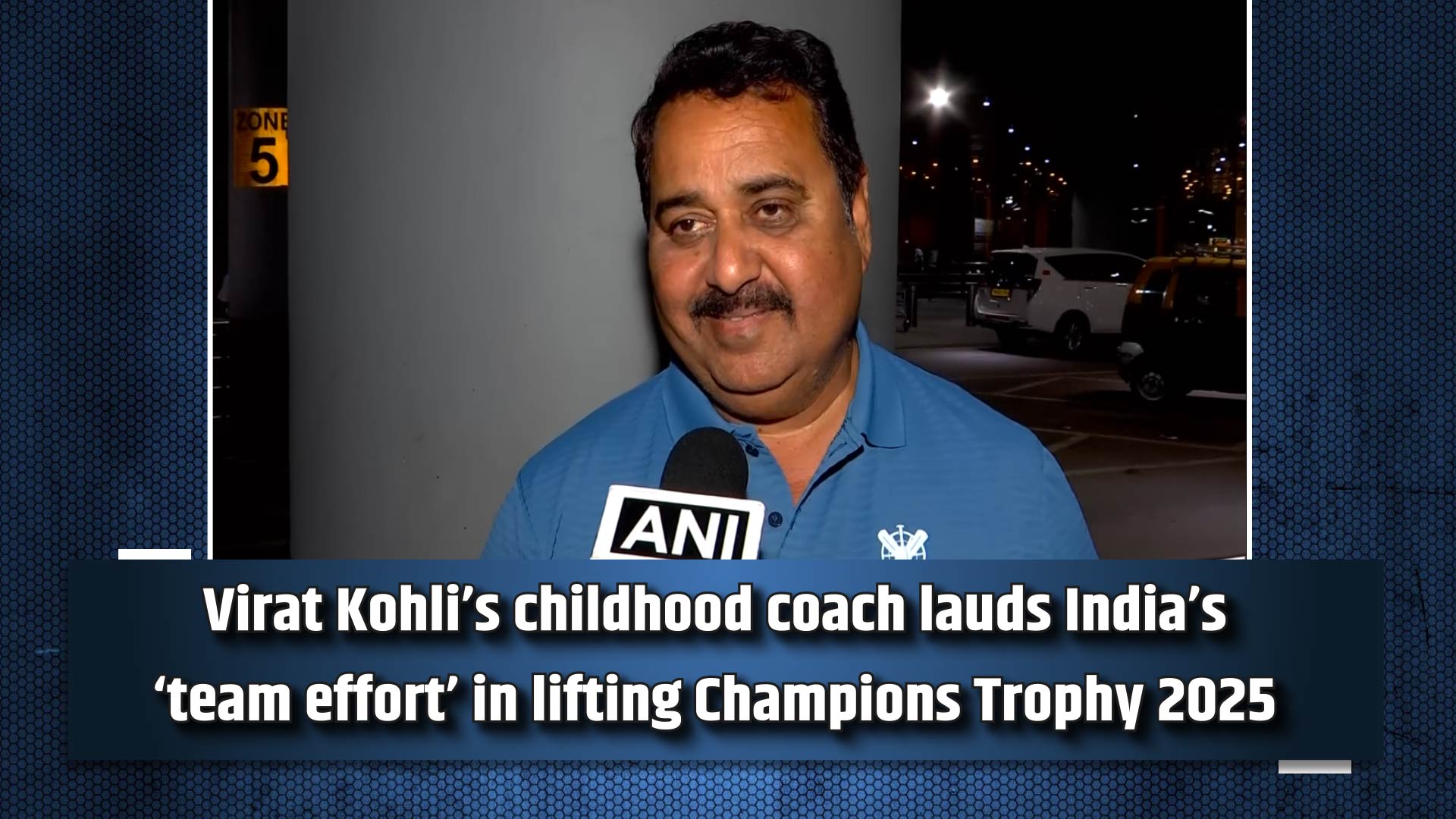 Virat Kohlis childhood coach lauds Indias `team effort` in lifting Champions Trophy 2025 