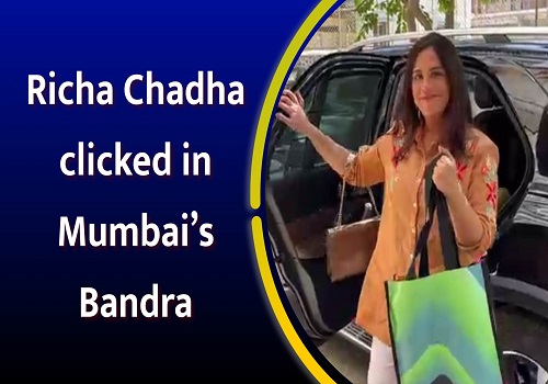Richa Chadha clicked in Mumbai`s Bandra