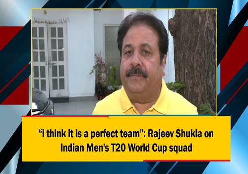 I think it is a perfect team: Rajeev Shukla on Indian Men`s T20 World Cup squad