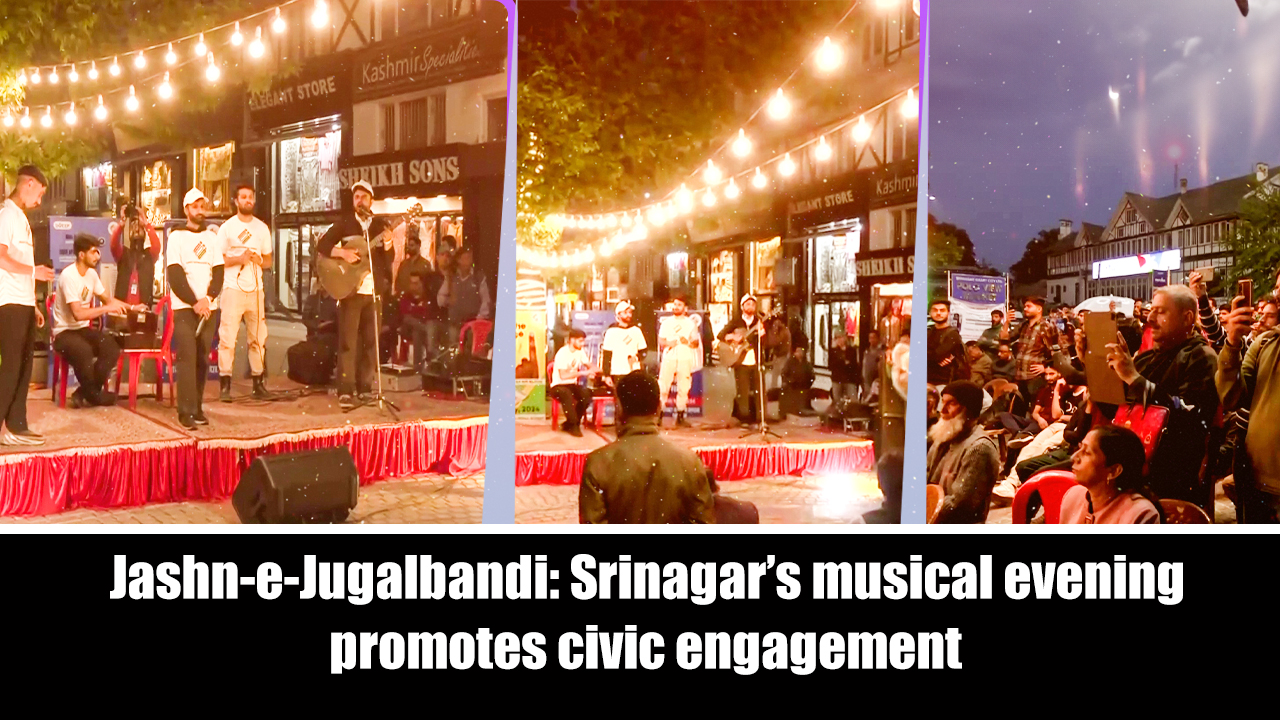 Jashn-e-Jugalbandi: Srinagars musical evening promotes civic engagement