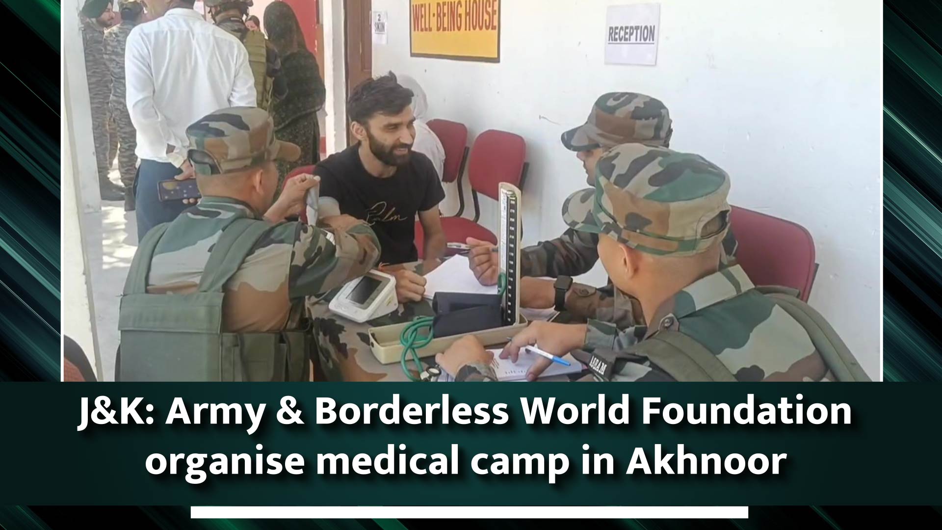 J&K: Army & Borderless World Foundation organise medical camp in Akhnoor