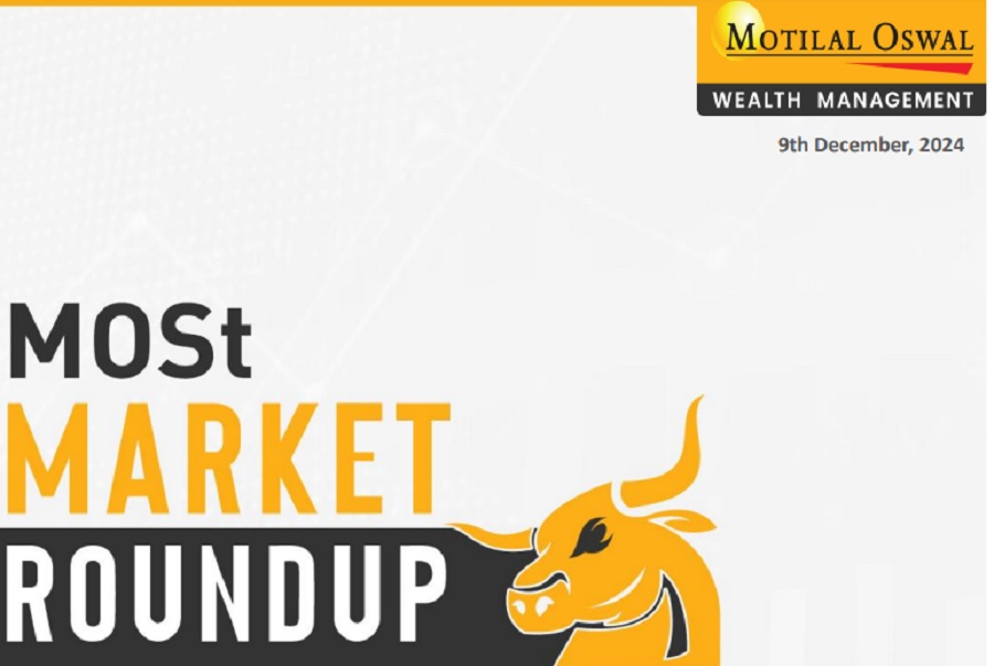 Market Roundup : Nifty future closed negative with loss of 0.34% at 24698 levels by Motilal Oswal Wealth Management